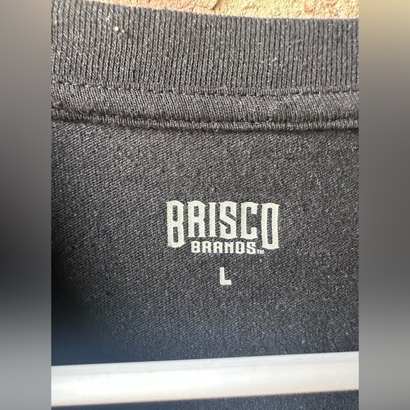 Edgy Black Tee with Red Graphic by Gildan - Picture 3 of 4